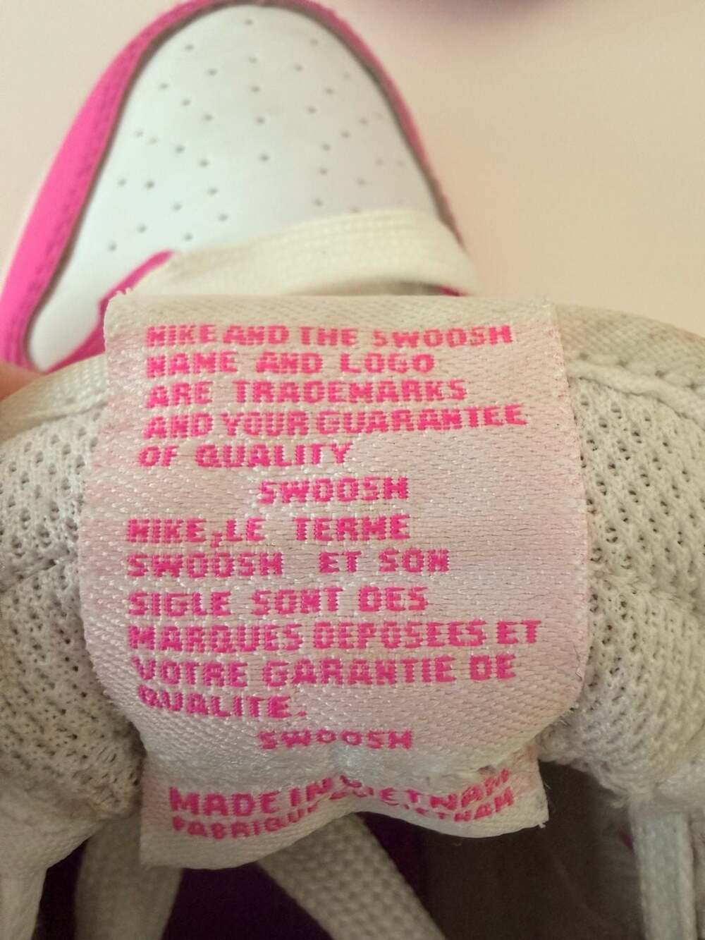 Nike Dunk Low Preschool 'Laser Fuchsia' Sneakers FB9108-102 - Picture 8 of 11